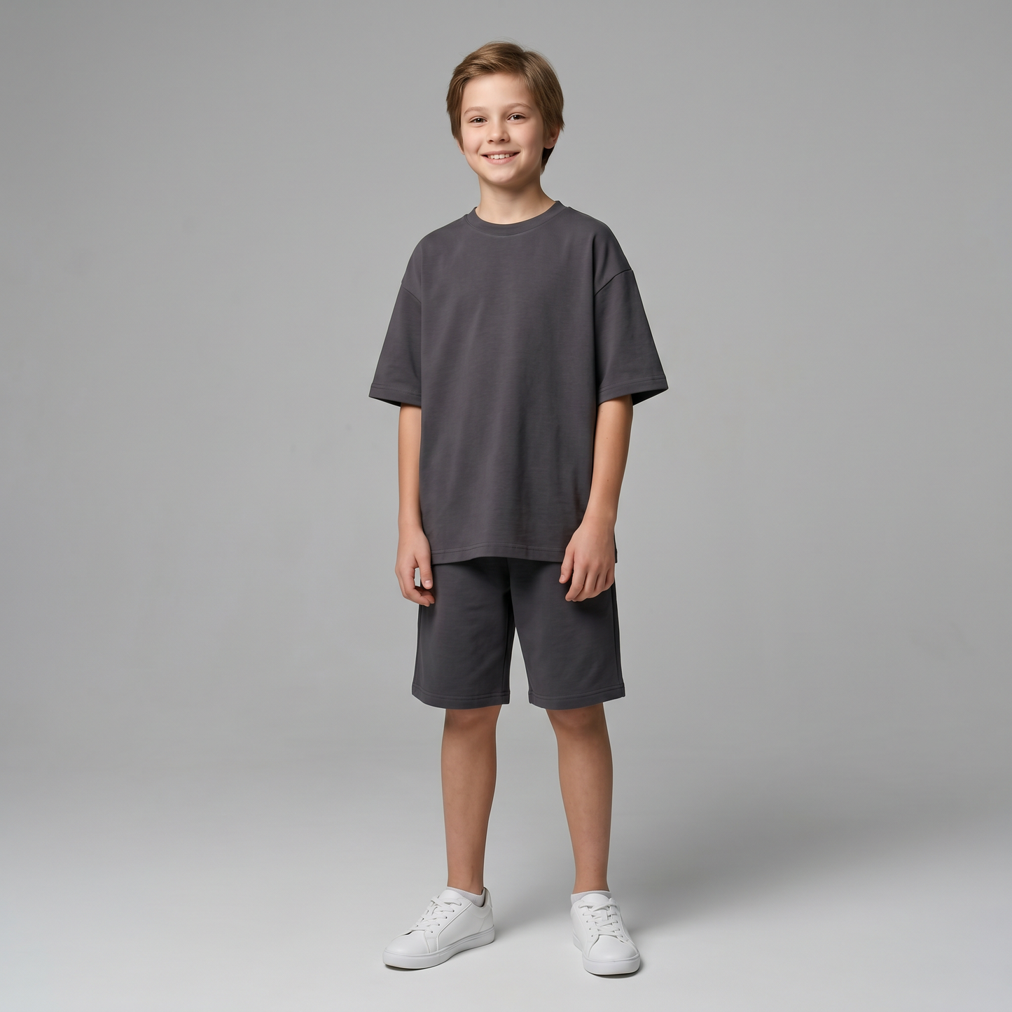 Oversized Basic Set - Dark Grey