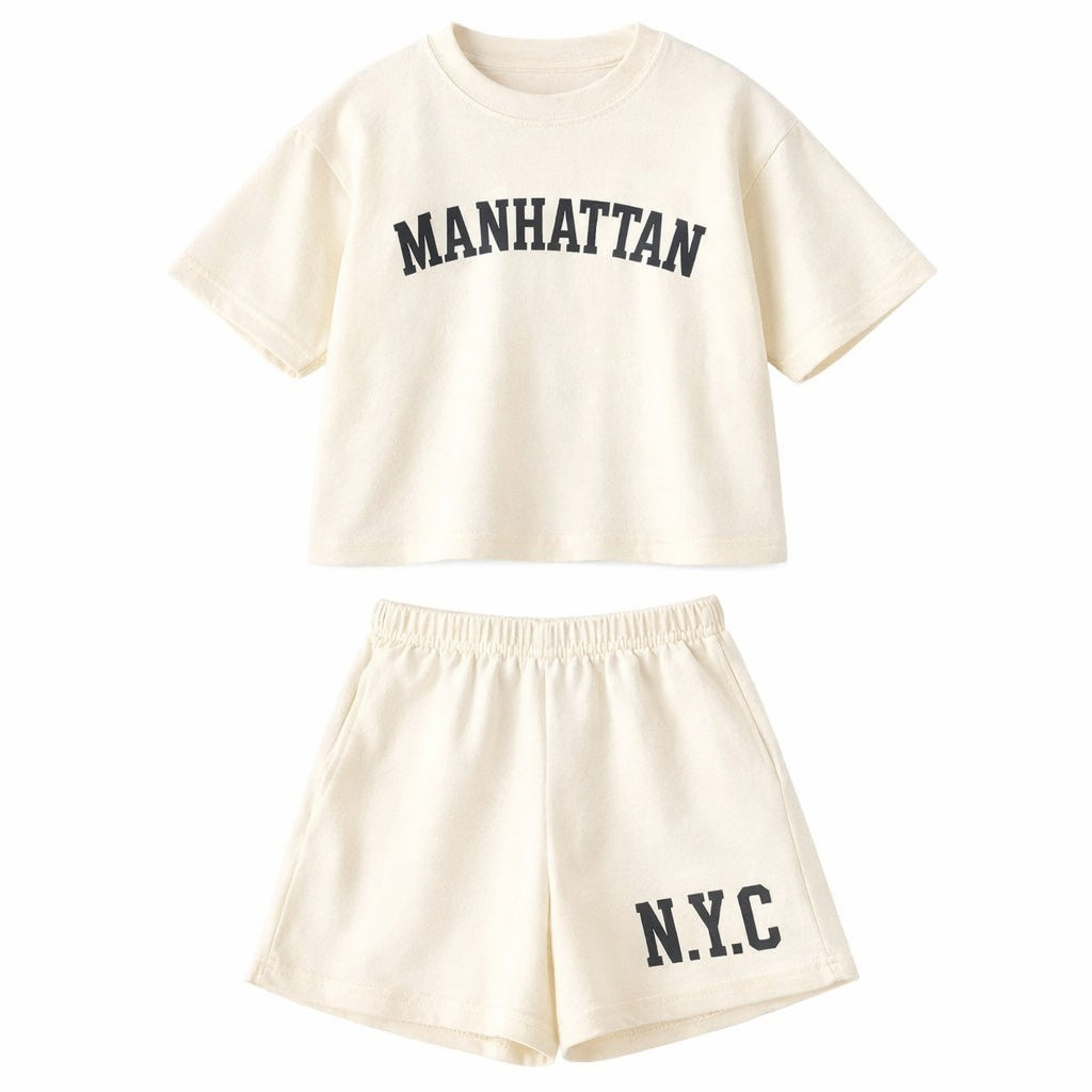 Oversized N.Y.C Set - Off White