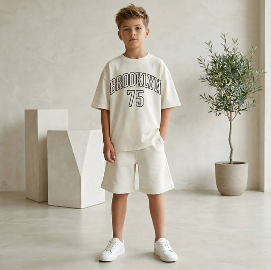 Oversized BROOKLYN Set - Cream Edition