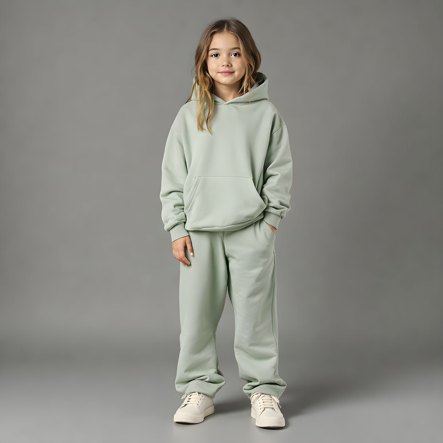 Mint Hoodie Set