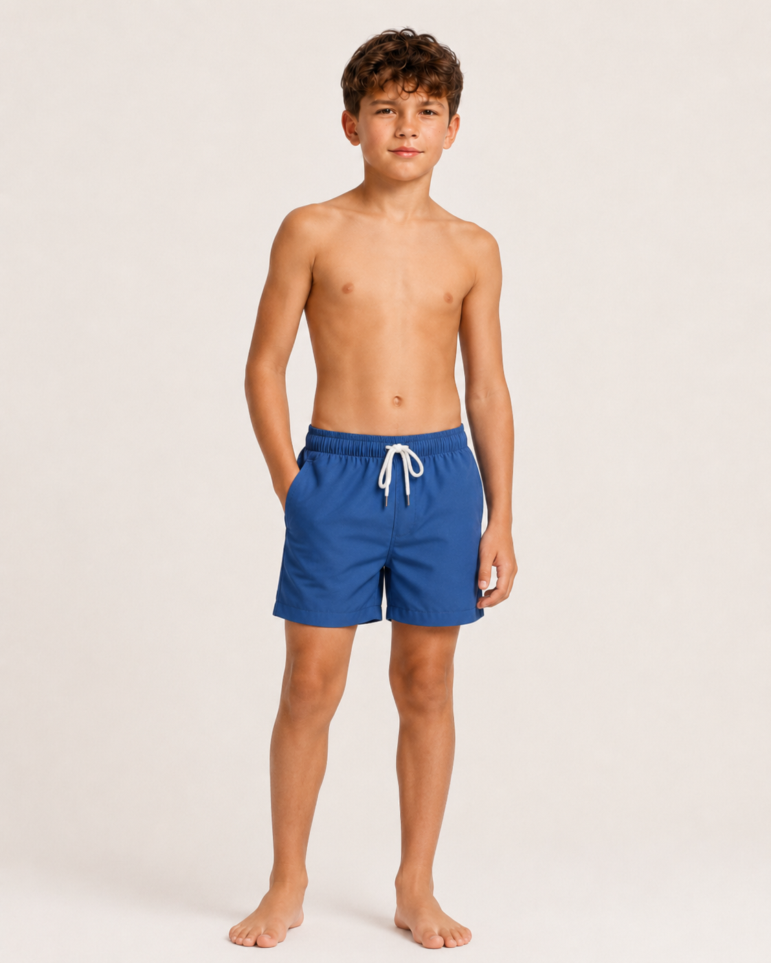 Blue swim short