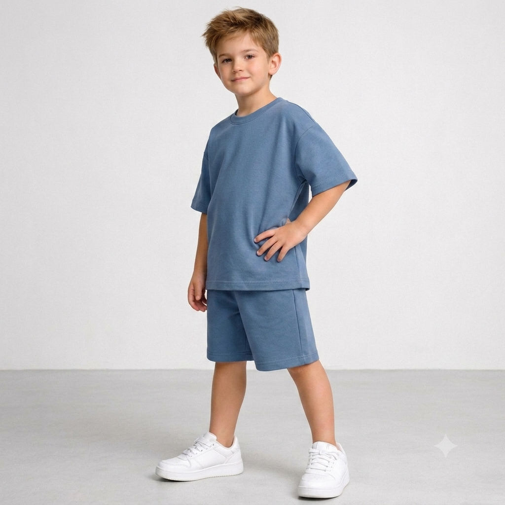 Oversized Basic Set - Dusty Blue Edition