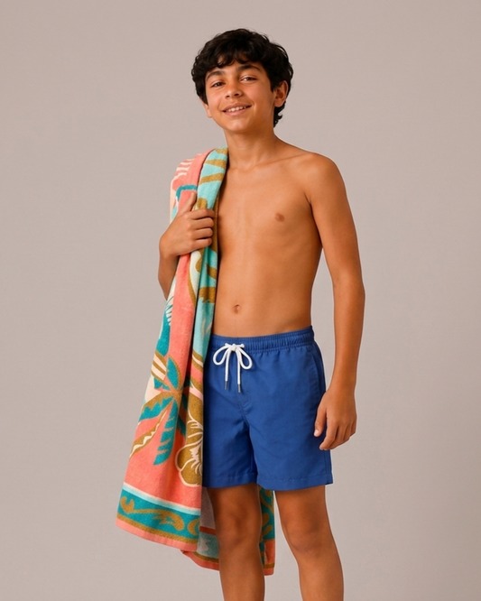 Blue swim short