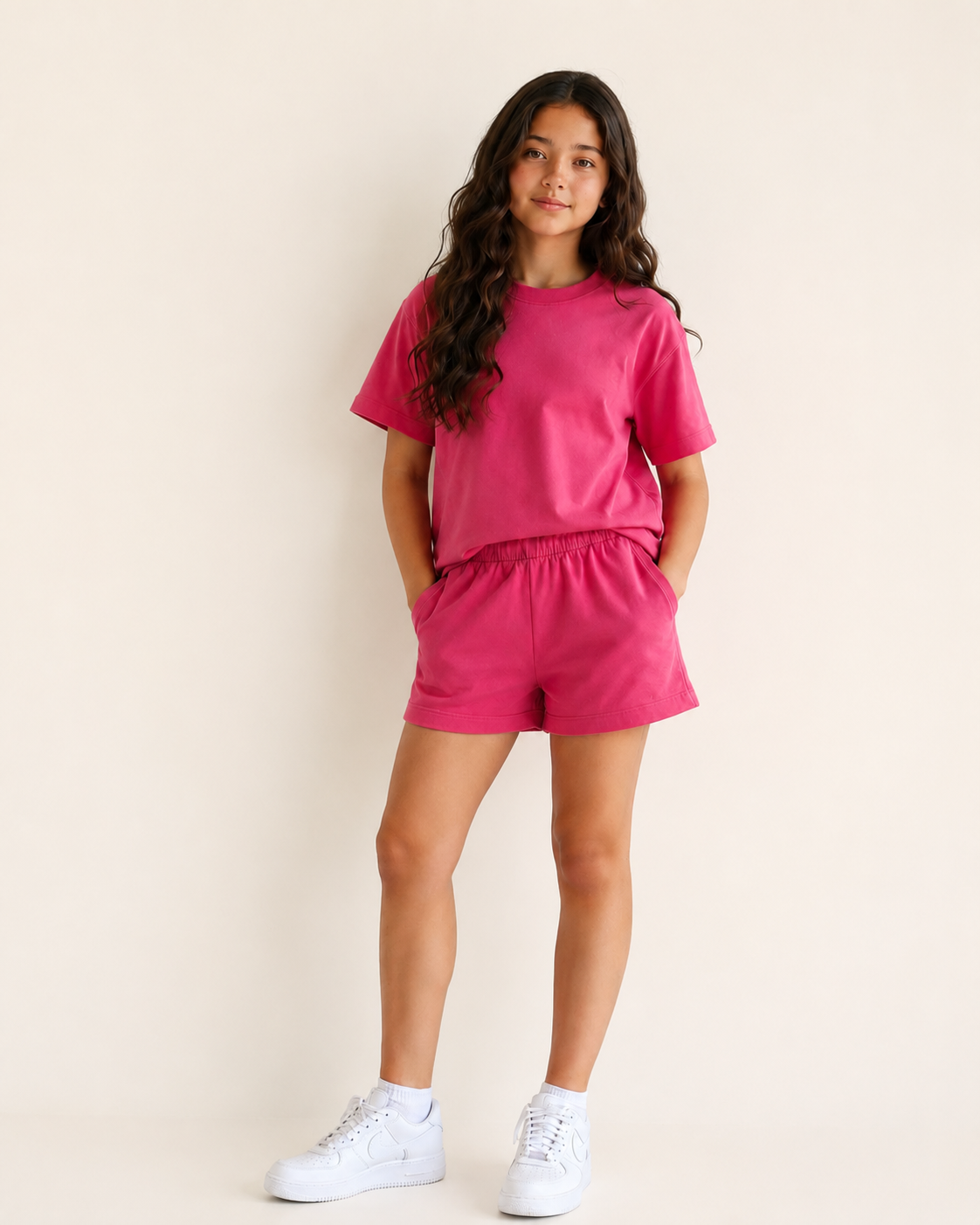 Oversized Basic Set - Hot Pink Edition