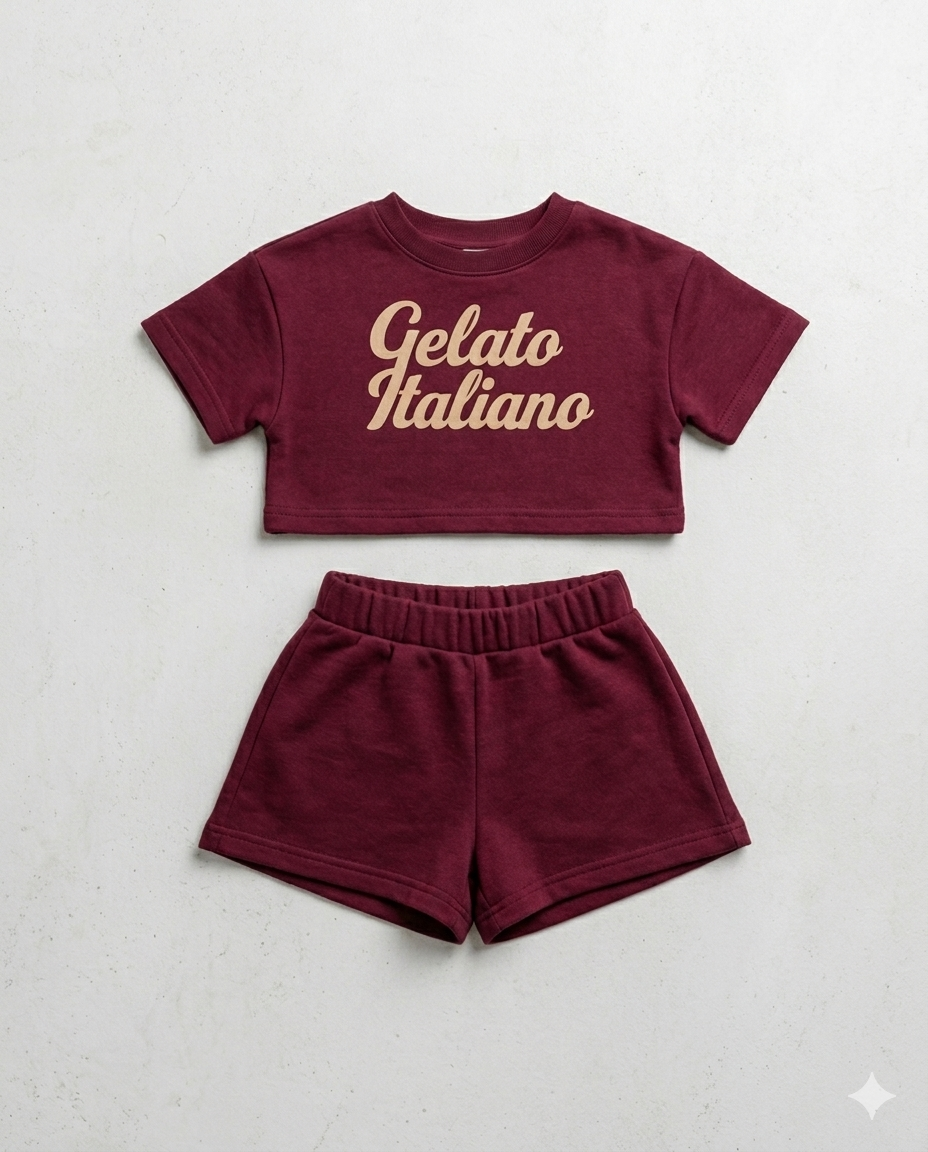 Gelato Italiano Set - Burgundy Edition